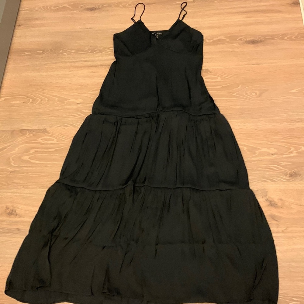 Banana republic silk tiered maxi dress